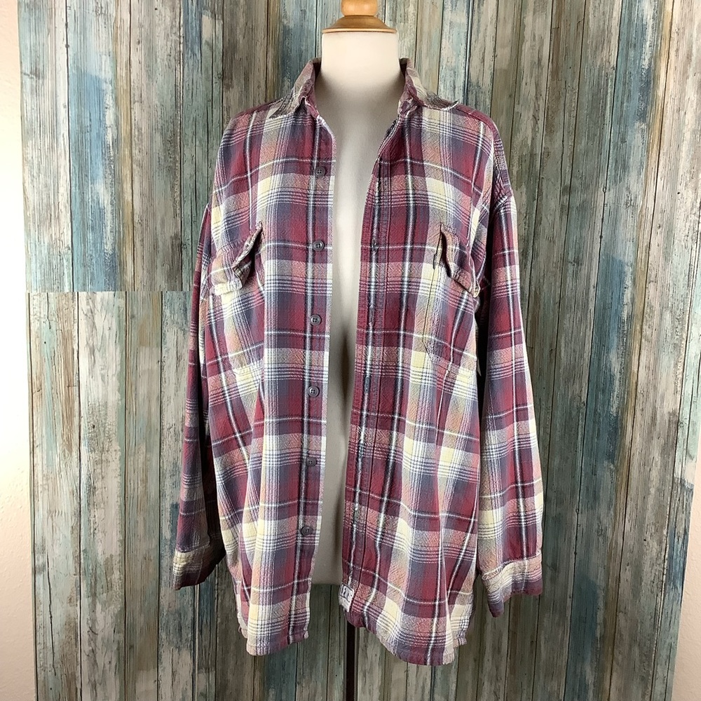 Levi’s XL 100% cotton flannel with graphic on the back